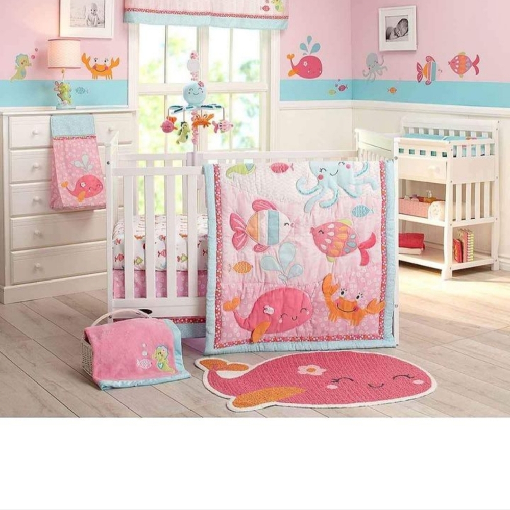 Carter's crib sea collection set